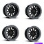 ホイール　4本セット セット4 20 "TIS 556BA 20x9 5x150ブラックキャストサテンアントララサイトビーズリングホイール20mm Set 4 20" TIS 556BA 20x9 5x150 Black Cast Satin Anthracite Bead Ring Wheels 20mm