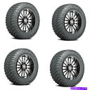 ホイール 4本セット セット4 LT325/50R22 AMP MUD地形攻撃M/TロードレンジEタイヤLT3255022 Set 4 LT325/50R22 ...