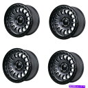 ホイール 4本セット セット4 20 "トレマー104アフタースコアグラファイトグレーブラックリップホイール20x9 5x150 0mm Set 4 20" Tremor 104 Aftershock Graphite Grey Black Lip Wheels 20x9 5x150 0mm