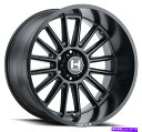ホイール 4本セット 敵対的なH115プレデター20x9 6x135 12フルブラックホイール(4)87 20