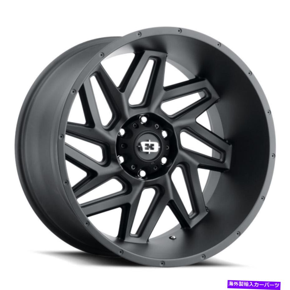 ホイール　4本セット ビジョン361スパイダー20x12 5x5/5x127 -51サテンブラックホイール（4）78.1 20 "インチリム Vision 361 Spyder 20x12 5x5/5x127 -51 Satin Black Wheels(4) 78.1 20" inch Rims