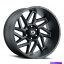 ホイール　4本セット ビジョン361スパイダー20x12 5x5/5x127 -51サテンブラックホイール（4）78.1 20 "インチリム Vision 361 Spyder 20x12 5x5/5x127 -51 Satin Black Wheels(4) 78.1 20" inch Rims