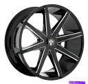 ホイール 4本セット ダブS109プッシュ20x8.5 6x132 30ブラックミリングホイール(4)74.5 20
