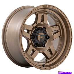 ホイール　4本セット 燃料D800酸化物18x9 5x5/5x127 -12マットブロンズホイール（4）71.5 18 "インチリム Fuel D800 Oxide 18x9 5x5/5x127 -12 Matte Bronze Wheels(4) 71.5 18" inch Rims