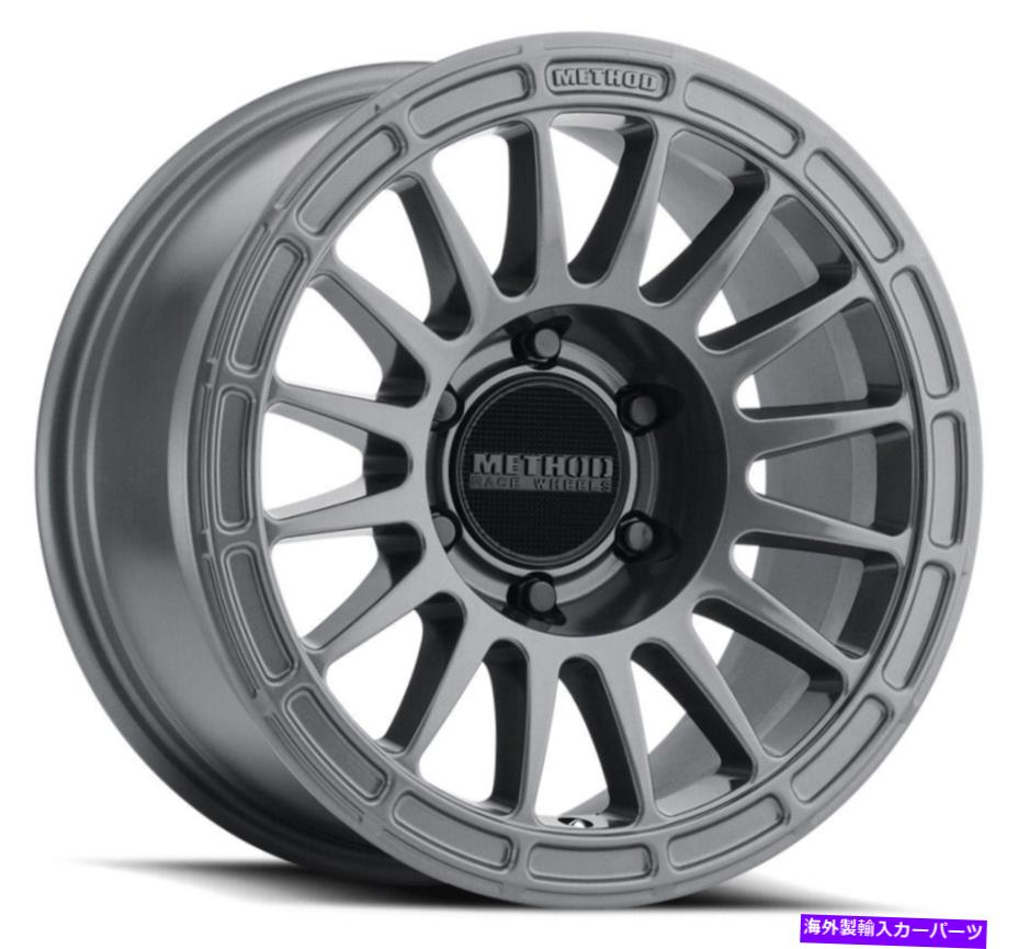 ホイール　4本セット 方法MR314 17x8.5 5x5/5x127 0チタンホイール（4）71.5 17 