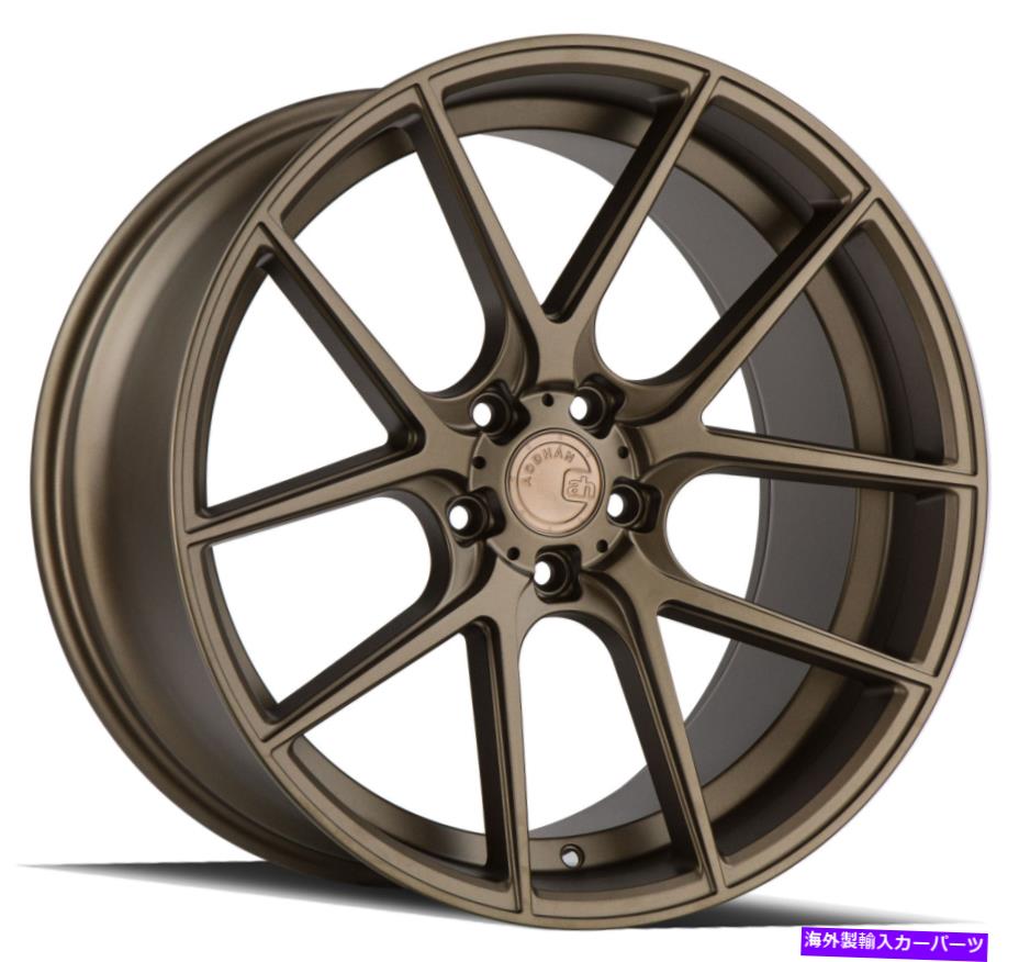 ホイール　4本セット aodhan aff3 20x9/20x10.5 5x120 30/35ブロンズホイール（4）72.6 20 "インチのず..