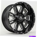 ホイール 4本セット American Off -Road A106 20x12 8x170 -44ブラックミリングホイール(4)125.2 20