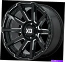 ホイール 4本セット XD XD847アウトブレイク17x9 6x5.5/6x139.7 30ブラックミリングホイール(4)106.1 17