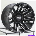 ホイール 4本セット Moto Metal Mo978 Razor 20x9 5x5/5x127 18サテンブラックマシンホイール(4)72.56 20