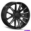 ホイール 4本セット Mayhem 8109 Crossfire 20x9.5 5x150 25ブラックミリングホイール(4)110 20