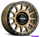 ホイール 4本セット メソッドMR305 NV 20x10 8x6.5/8x165.1 -18ブロンズホイール(4)130.81 20