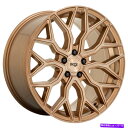 ホイール 4本セット Niche M263 Mazzanti 19x8.5/19x9.5 5x112 42/38ブロンズブラシホイール(4)66.56 19