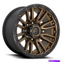 ホイール 4本セット Fuel D681 Rebel 20x9 8x180 1マットブロンズブラックホイール(4)124.2 20インチリム Fuel D681...