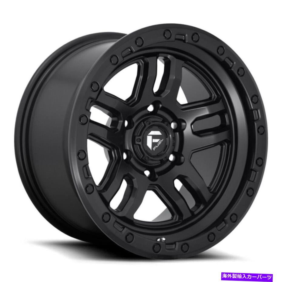 ホイール　4本セット 燃料D700弾薬20x9 6x135 1マットブラックホイール（4）87.1 20インチリム Fuel D700 Ammo 20x9 6x135 1 Matte Black Wheels(4) 87.1 20