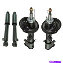 サスペンション サスペンションストラットおよびショックアブソーバーアセンブリキットTRQ SKA85402 Suspension Strut and Shock...