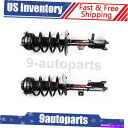 サスペンション 2007-2008フィットクライスラーセブリングフロント完全なストラット&コイルスプリング-FCS Fits 2007-2008 Chrysler Sebring Front Complete Strut & Coil Spring - FCS(2)
