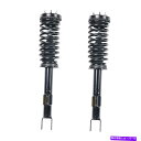 サスペンション ペアフロントサイドショックアブソーバーストラット&スプリング2005-2010クライスラー300 RWD Pair Front Side Sho...