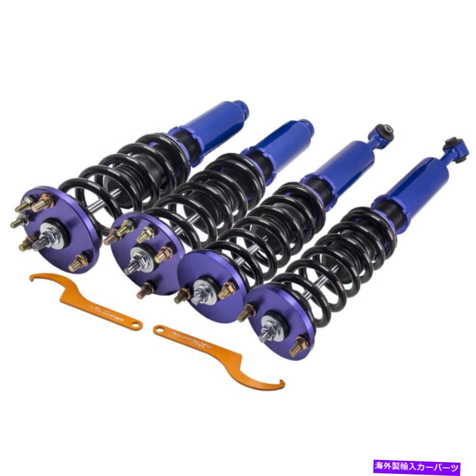 サスペンション Maxpeedingrodsコイルオーバーサスペンションストラットキットホンダアコード98-02アキ..
