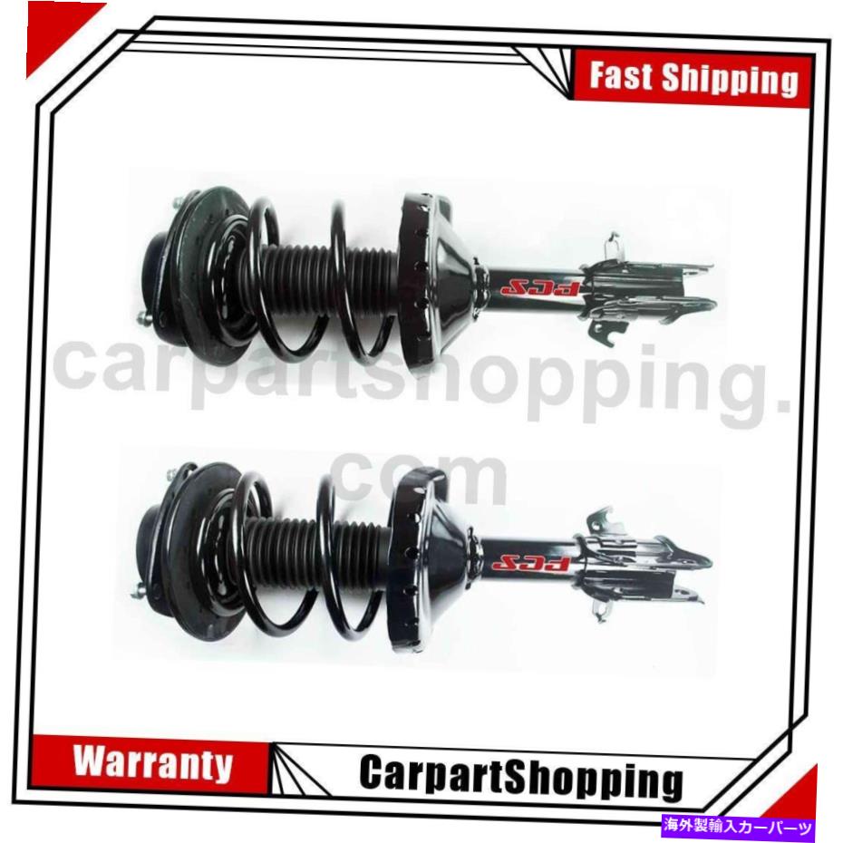 サスペンション 2 FCSストラットとコイルコイルスプリングフロント2012-2014 Subaru Impreza 2 FCS Strut and Coil Coil Spring Front For 2012-2014 Subaru Impreza