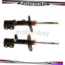 サスペンション トヨタカローラKYBの2xフロント左前面サスペンションストラット For Toyota Corolla KYB 2X Front Left Front Right Suspension Struts(2)