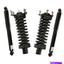 サスペンション 2007-2011のNitro 2002-2012 Liberty Front Complete Strut and Lear Shockセット For 2007-2011 Nitro 2002-2012 Liberty Front Complete Strut and Rear Shock Set(2)