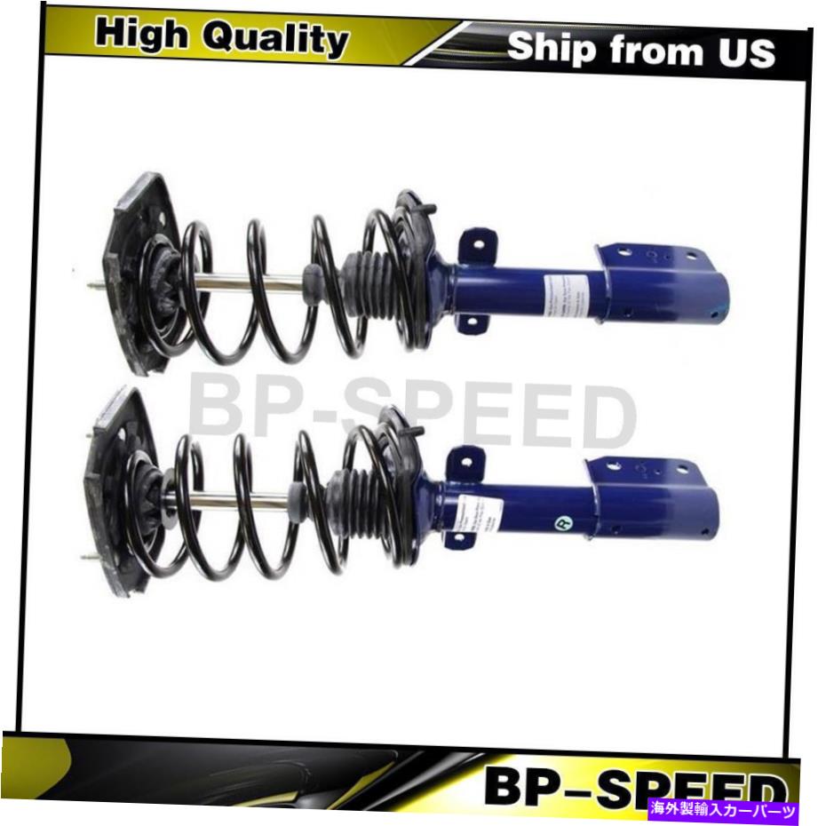 サスペンション シボレーインパラ2000-2003 2 xモンローリアストラット＆コイルスプリングアセンブリ Fits Chevrolet Impala 2000-2003 2 X Monroe Rear Struts & Coil Spring Assembly