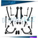 サスペンション 16PC RWDフロントコントロールアームタイロッドダ??ッジチャージャーチャレンジャー300用スウェイバー 16pc RWD Front Co...