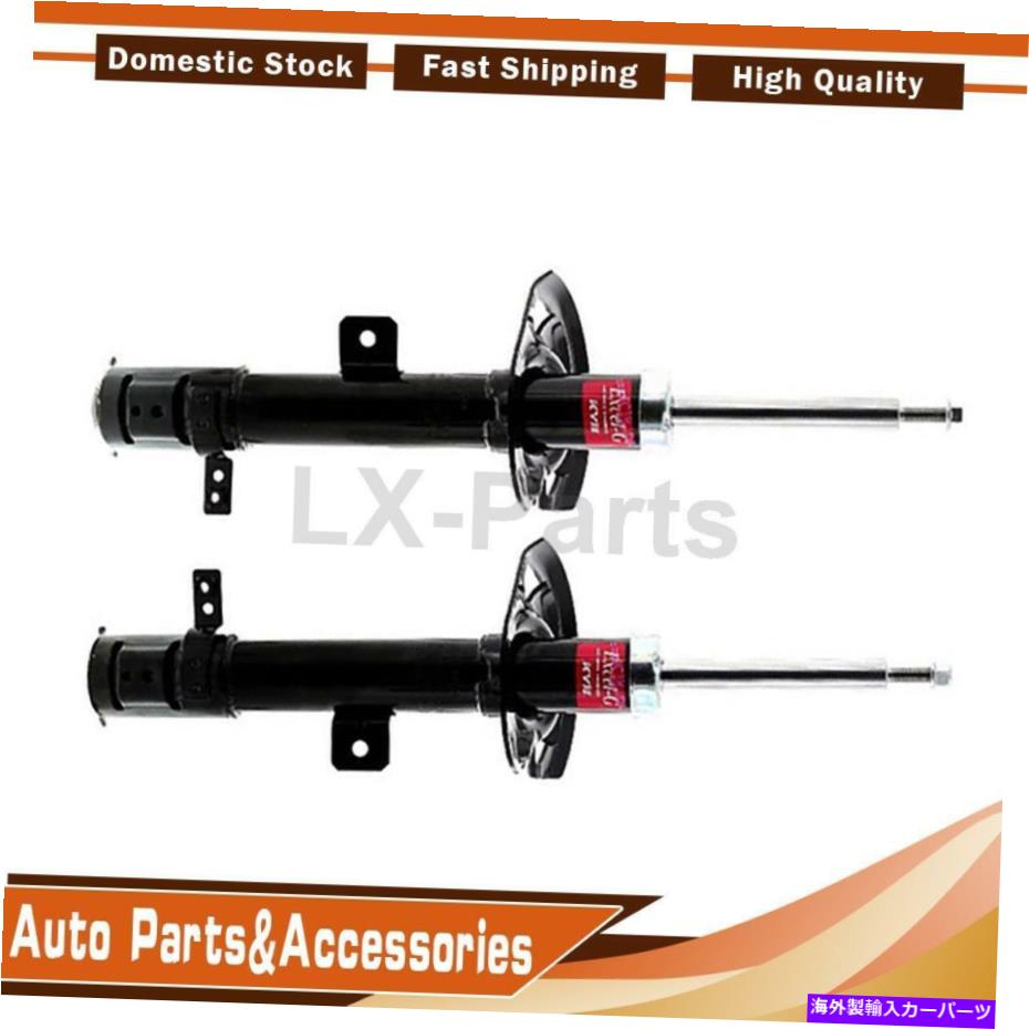 サスペンション Kyb Shocks＆Strutsサスペンションストラットフロントフロントフロントフロント右2セット2フィットジープ KYB Shocks & Struts Suspension Strut Front Left Front Right Set Of 2 Fits Jeep