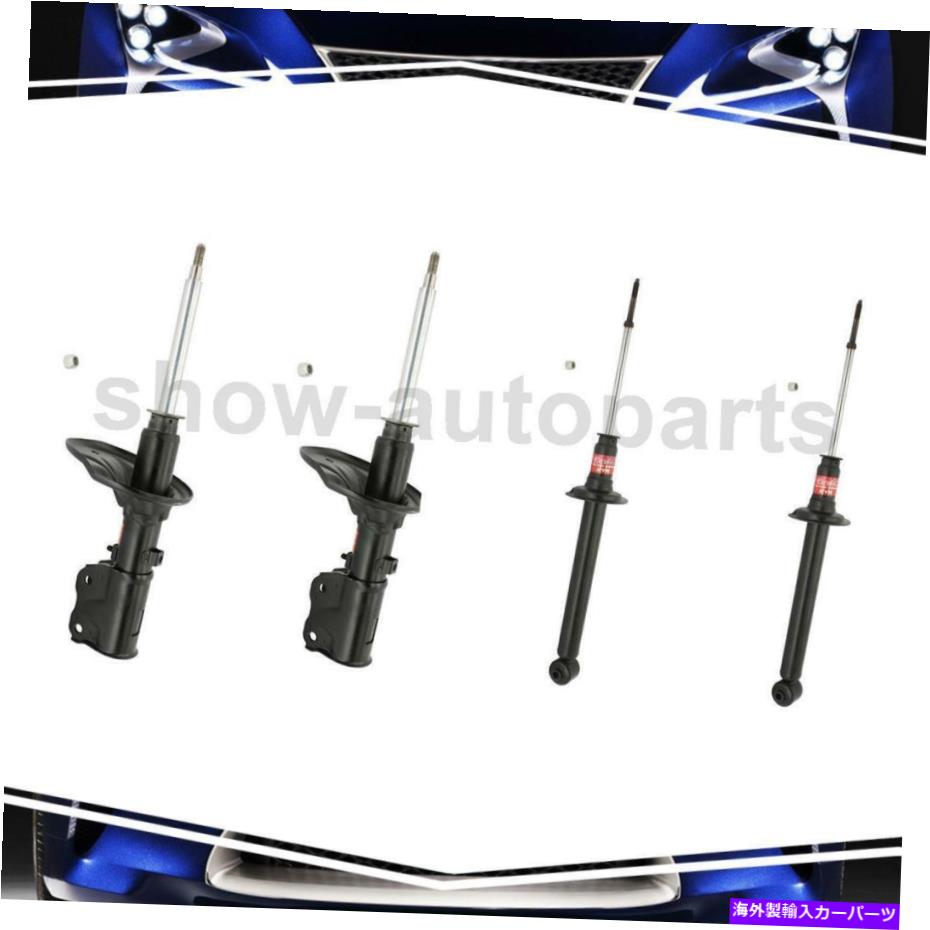 サスペンション Kyb Shocks＆Strutsフロントリア4OFサスペンションストラット用ダッジコルト KYB Shocks & Struts Front Rear 4Of Suspension Strut For Dodge Colt