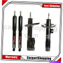 サスペンション シボレーマリブのショックアブソーバーサスペンションストラットリアフロント 4 Shock Absorber Suspension Struts Rear Front For Chevrolet Malibu(2)
