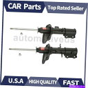 サスペンション フロント左の右右右サスペンションストラット2x KybショックとKiaスペクトル用のストラット Front Left Front Right Suspension Strut 2X KYB Shocks & Struts For Kia Spectra(2)