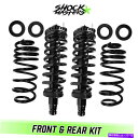 サスペンション 2006年から2008年にかけて、Struts＆Air to Coilからコイルスプリング変換キット Complete Struts & Air to Coil Spring Conversion Kit for 2006-2008 Isuzu Ascender