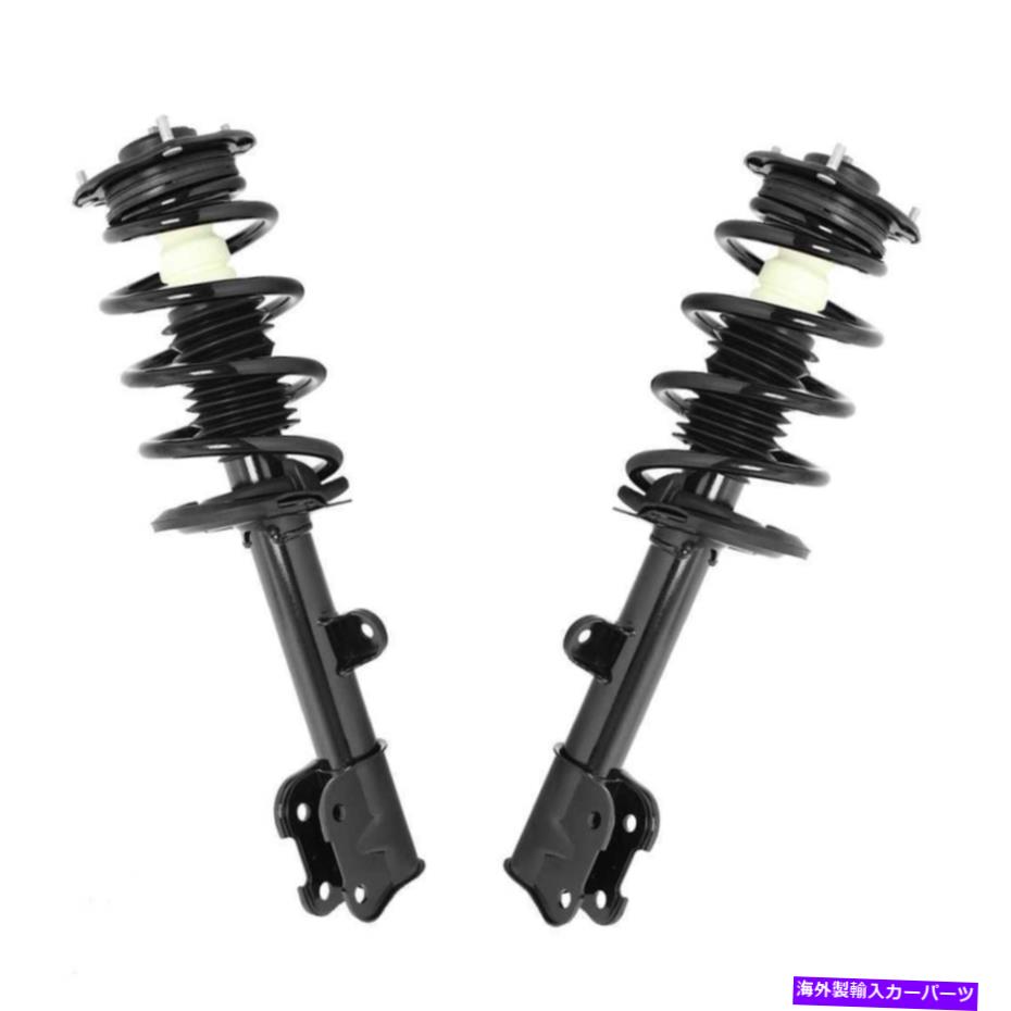 サスペンション 2010年2012年2012年ヒュンダイサンタフェフロント完全なストラットアセンブリペア For 2010 2011 2012 Hyundai Santa Fe Front Complete Strut Assembly Pair(2)