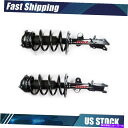 サスペンション FCSフロント左フロントサスペンションストラット2x 2008-2010 Dodge Grand Caravan FCS Front Left ...