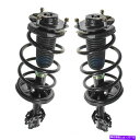サスペンション サスペンションストラットとコイルスプリングキット-FWD TRQ SCA57105フィット2004トヨタシエナ Suspension Strut and Coil Spring Kit-FWD TRQ SCA57105 fits 2004 Toyota Sienna(2)