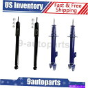 サスペンション モンローショックストラッツフロントリアセット4フィット2005-2010クライスラー300 Monroe Shocks Struts Front...