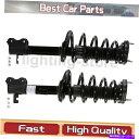 サスペンション 2つのモンローショック&ストラット完全ストラットコイルスプリングリアのRX300 1999-2003 2 Monroe Shocks & Str...