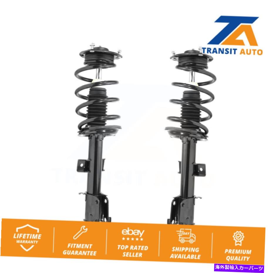 サスペンション フロントコンプリートショックストラットコイルスプリングマウントキット2010-2012ヒュンダイサンタフェ Front Complete Shocks Strut Coil Spring Mount Kit For 2010-2012 Hyundai Santa Fe