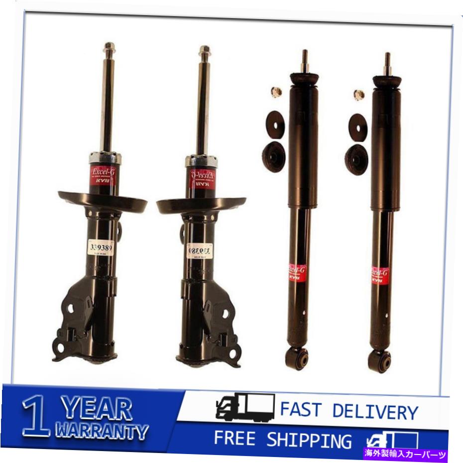 サスペンション Kyb Shocks＆Struts Lear Front Left Front Right 4x 2013-2015 Honda Civic KYB Shocks & Struts Rear Front Left Front Right 4x for 2013 - 2015 Honda Civic