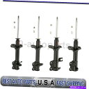 サスペンション KYBサスペンションストラットフロントリア左&右4日の日産NX KYB Suspension Strut Front Rear Left & Right 4 Of For Nissan NX(2)