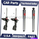 サスペンション KYB 4PCSフロント +リアショックアブソーバーストラット2005-2007 Dodge Grand Caravan KYB 4PCS Fr...