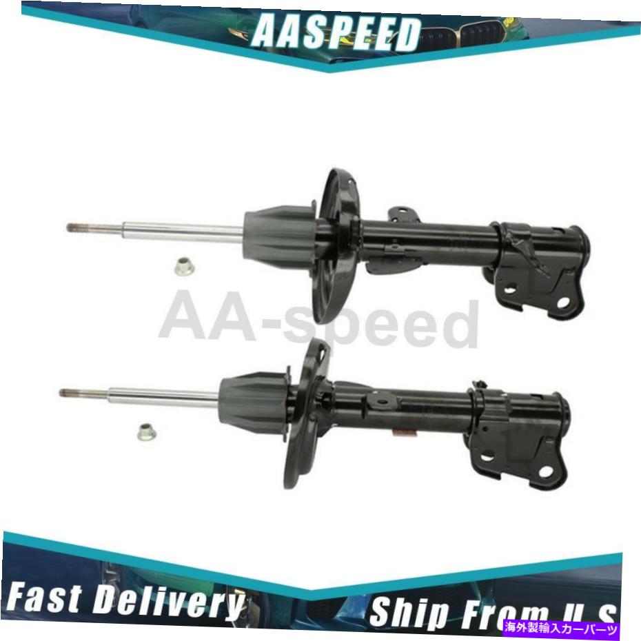 サスペンション 2xフロントフロント右右右Kybショック＆ストラットサスペンションストラットAcura mdx zdx 2X Front Left Front Right KYB Shocks & Struts Suspension Strut For Acura MDX ZDX