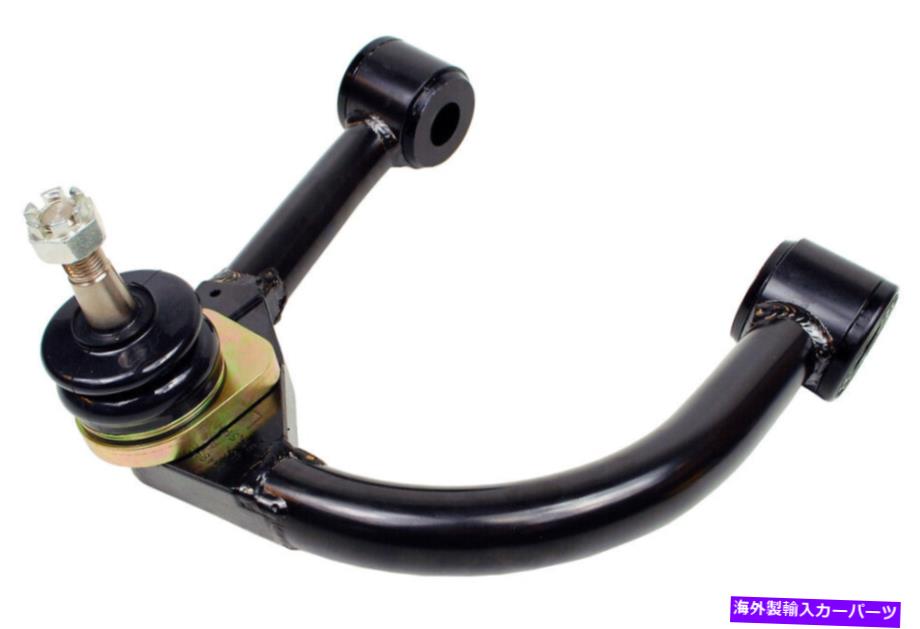 サスペンション サスペンションコントロールアームとボールジョイントアセンブリフロント左上メボテック Suspension Control Arm and Ball Joint Assembly Front Left Upper Mevotech