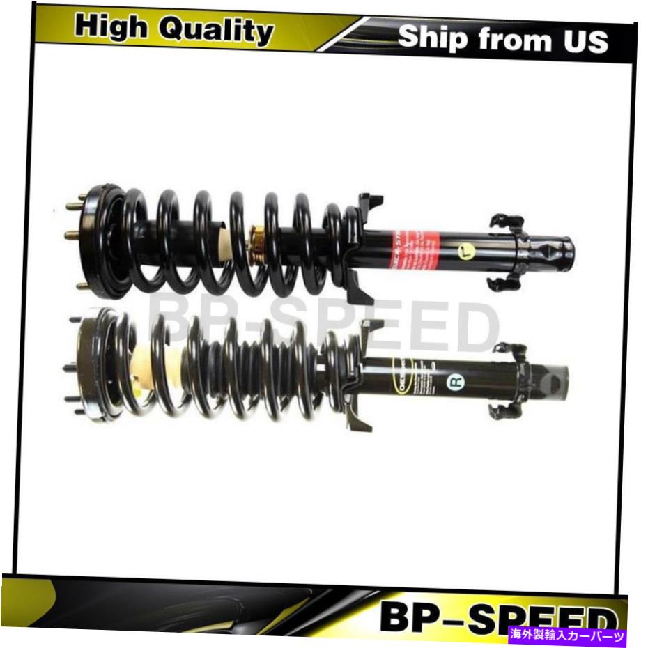 サスペンション フロントストラット＆コイルスプリングアセンブリ2xモンローのホンダアコード Front Struts & Coil Spring Assembly 2X Monroe For Honda Accord