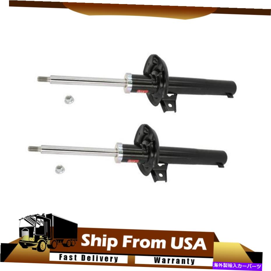 サスペンション フロント2x KYBサスペンションストラットアセンブリに適合2011 Volkswagen Jetta（ベース）_wt Front 2X KYB Suspension Strut Assembly fits 2011 VOLKSWAGEN JETTA(Base)_WT