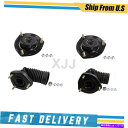 サスペンション 2004年から2007年のトヨタハイランダーの4つのフロントリアサスペンションマウントのセット Set of 4 Front Rear Suspension Struts Mount For 2004-2007 Toyota Highlander