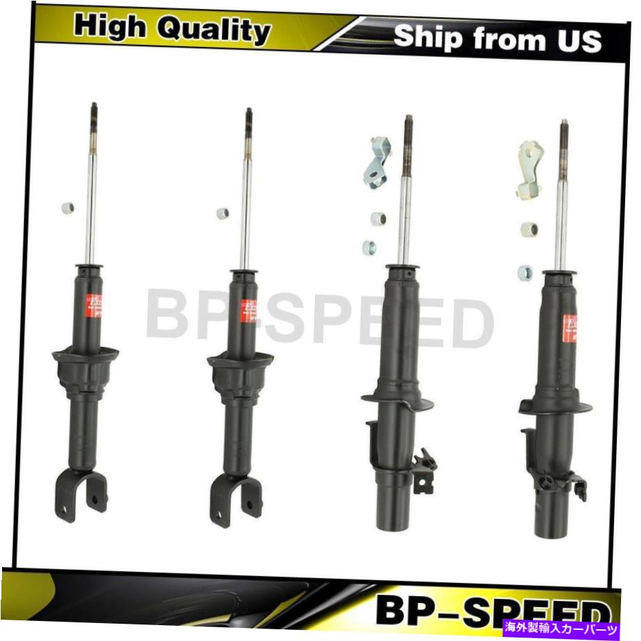 サスペンション Honda Civic 1989-1991 4 X KYBリアフロントサスペンションストラット Fits Honda Civic 1989-1991 4 X KYB Rear Front Suspension Strut