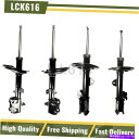 サスペンション FCSショックストラットアセンブリフロントリア4x 2011-2013トヨタハイランダー FCS Shocks Struts Assembly Front Rear 4X For 2011-2013 Toyota Highlander