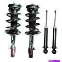 サスペンション FCSフロントおよびリアストラットとフロントコイルスプリングスキットフォードトーラスX 3.5L V6 AWD FCS Front and Rear Struts & Front Coil Springs Kit For Ford Taurus X 3.5L V6 AWD(2)