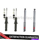 サスペンション 4x Kyb Shocks&Strutsフロントリアショックアブソーバーストラットシボレー2004?2012 4x KYB Shocks & Struts Front Rear Shock Absorber Strut For Chevrolet 2004~2012(2)